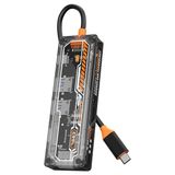 Ally 6in1 Type-C To Usb3.0 + Usb2.0 + Type-C Pd 100W + Sd + Tf + HDMI Çoğaltıcı Hub - Siyah