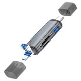 Ally ADS-307 3 In 1 USB + Micro USB + Type-C Otg Kart OKUYUCU-(5775) - MCT9739-7047