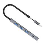 Ally Ads-309D 4 Portlu Usb+Type-C Usb 3.0 Çoklayıcı Data Hub Adaptör-1852