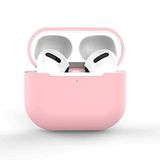 Ally Apple Airpods 3 İçin Ultra İnce Koruma Silikon Kulaklık Kılıfı Pembe