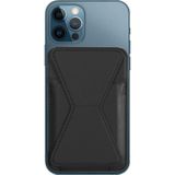 Ally Apple Uyumlu iPhone 13-12Ler Için Standli Deri Cüzdan Magsafe Kartlik Cü 554242341 renk-siyah