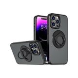 Ally Apple Uyumlu iPhone 15 Pro Max İçin Magsafe Yüzük Standlı Manyeti renk-siyah