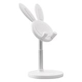 Ally Cute Masaüstü Telefon Tablet Tutucu Stand Uzatılabilir HAREKETLI-(5775) - NEXORA4487-4104 - Beyaz