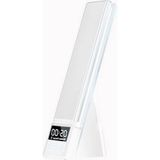 Ally Dijital Saatli 15W Kablosuz Şarjlı LED Işıklı Katlanabilir Masa LAMBASI-(5775) Nemere - 1 - 10 W - Altın
