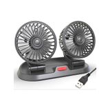 ALLY F410 USB Çift Başlıklı Araç Fanı Oto Fan Vantilatör