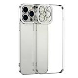 Ally Fashion Series İphone 11 Pro Kılıf Renkli Kenar Lazer Çerçeveli Silikon Kılıf-(5775)