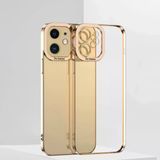 Ally Fashion Series İphone 12 6.1İnç Kılıf Renkli Kenar Lazer Çerçeveli Silikon Kılıf-(5775)