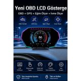 Ally HUD F11 4 İNCH OBD2 + GPS Head Up Display HUD, Dijital Hız Göstergesi