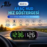 Ally Hud G26 Gps Head Up Display Hud, Dijital Hız Göstergesi - Siyah