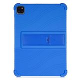 Ally İpad Air 4 10.9 İnç Standlı Silikon Kılıf Mavi