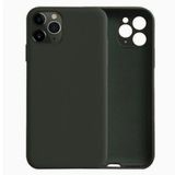Ally İphone 11 Pro Kamera Korumalı Lansman Kılıf İçi Kadife Silikon Kılıf-(5775)