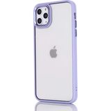 Ally İphone 12 Pro Max 6.7İnç Kılıf Parlak Renkli Çerçeveli Ultra Lüx Tpu Silikon Kılıf-(5775)