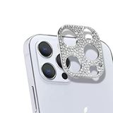 Ally İphone 12 Pro Max Kamera Koruyucu Lens Diamond Taş İşlemeli-1852