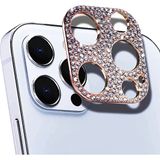 Ally İphone 12 Pro Max Kamera Koruyucu Lens Diamond Taş İşlemeli-(5775)