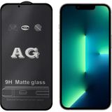 ALLY iPhone 13-13 Pro 6.1inç Full Glue Matte Tempered Cam Ekran Koruyucu SİYAH