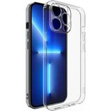 Ally İphone 13 Pro 6.1İnç Kılıf Kamera Korumalı Ultra İnce Şeffaf Silikon Kılıf-(5775)