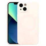 Ally İphone 14 6.1İnç Liquid Silica Magsafe Uyumlu Silikon Kılıf-(5775)
