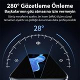 Ally İphone 15 Plus 3D Full Privacy Gizlilik Cam Ekran Koruyucu Anti-Spy-1852