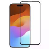Ally iPhone 15 Plus Full Glue Tempered Kırılmaz Cam Ekran Koruyucu-(5775)
