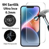 Ally İphone 15 Plus Full Hd Tempered Kırılmaz Cam Ekran Koruyucu-1852