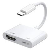 ALLY İPhone 15 Type-c to Type-c + HDMI Çevirici Kablo Dijital AV Adaptörü-(5775)