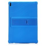 Ally Lenovo Tab E10 TB-X104F Tab 4 10.1 Inch Tablet Standlı Silikon Kılıf AL-34086 - Mavi