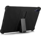 Ally Lenovo Tab P11 Pro TB-J706 Standlı Silikon Kılıf Tablet Kılıfı AL-34791 Siyah