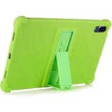 Ally Lenovo Tab P11 Pro TB-J706 Standlı Silikon Kılıf Tablet Kılıfı - Fıstık Yeşili