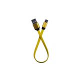Ally Mobile Android Uyumlu Micro 2a 20mm Kısa Yumuşak Dokulu Renkli Usb Kablo Gold