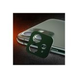 Ally Mobile Iphone 11 Uyumlu 6.1 3d Metal Kamera Koruyucu Metal Lens Koyu Yeşil