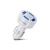 ally mobile Uslion Qc3.0 4- Port Çıkışlı Çoklu USB Araç Şarjı Şarj Aleti - Beyaz