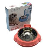 Ally Paws Askı Aparatlı Köpek Mama ve Su Kabı Renkli
