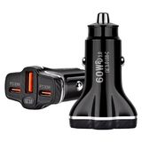 Ally PD62 2xtype-C + USB 78W Araç Çakmaklik Hizli Sarj Aleti Araç Sarji - Siyah
