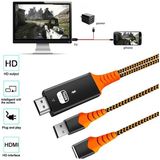 Ally Phone USB Hdtv Cable Lightning Type C HDMI KABLOSU-(5775) - 1 - Gri