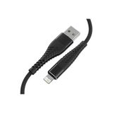 Ally QC3.0 USB To İPhone Lightning Hızlı Şarj Kablosu SİYAH