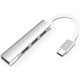 Ally S-803 4ın1 Type-C To 4x Usb3.0 Hub Çoğaltıcı Çevirici Dönüştürücü ADAPTÖR-(5775)