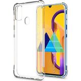 Ally Samsung Galaxy M30s Anti-Drop Darbe Emici Silikon Kılıf-(5775)