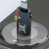Ally Type-C To USB + Tf Kart Çevirici Otg ADAPTÖR-(5775) - MCT6200-9050
