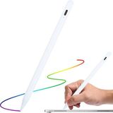 Ally Universal Active Touch Kapasitif Stylus Tablet-Telefon Dokunmatik Kalem - Beyaz