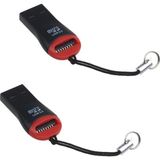 Ally USB 2.0 Micro Sd Kart Okuyucu Card READER-(5775) - Siyah
