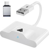 Ally Usb+Type-C Android Kablosuz Carplay Adaptör Çevirici - Youtube Netflix Tiktok Video YANSITICI-(5775)