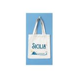ALMA MATER COMPANY SİCİLYA • SICILIA • 300gr Kalın Duck Kumaş 35*40 cm körüklü çanta