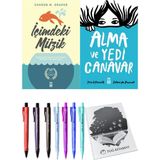 Alma ve Yedi Canavar ve İçimdeki Müzik 2'li Set - Kalem