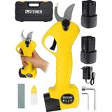 Alman 128 Vf 10 Ah Kömürsüz Motor Akülü Bağ Makası Dal Budama Kesme Makası Makinesi Çantal� - Çok Renkli