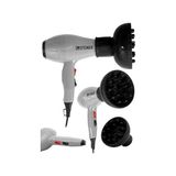 Alman 3400 W Ac Motor Saç Kurutma Makinesi Fön Makinesi + Difüzör + 2 Adet Başlık - Çok Renkli
