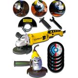 Alman 6800 W Çelik Şanzıman Bakır Sargı Demir Metal Kesme Taşlama Makinesi Sprel
