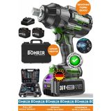 Alman BA01072Y Akülü Somun Sıkma Makinesi | 1200 Nm Tork – 36V 5AH | Darbeli Lokma – Ağır Hizmet Tipi