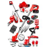 Alman Blut Serii 798 Vf 25 Ah Karbon Motor 2X Akulu Sarjli Kenar Ot Cali Cim Bicme Tirpan Makinesi