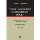 Alman Ceza Kanunu Strafgesetzbuch STGB Beta Yayınları