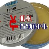 Alman Malı Felder Lötfett Lehim Pastası Havya Pastası 50 Gr - Germany